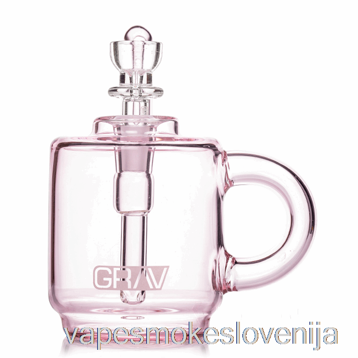 Vape Za Enkratno Uporabo Grav Coffee Mug Pocket Bubbler Roza